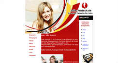 Desktop Screenshot of julia-jentsch.de